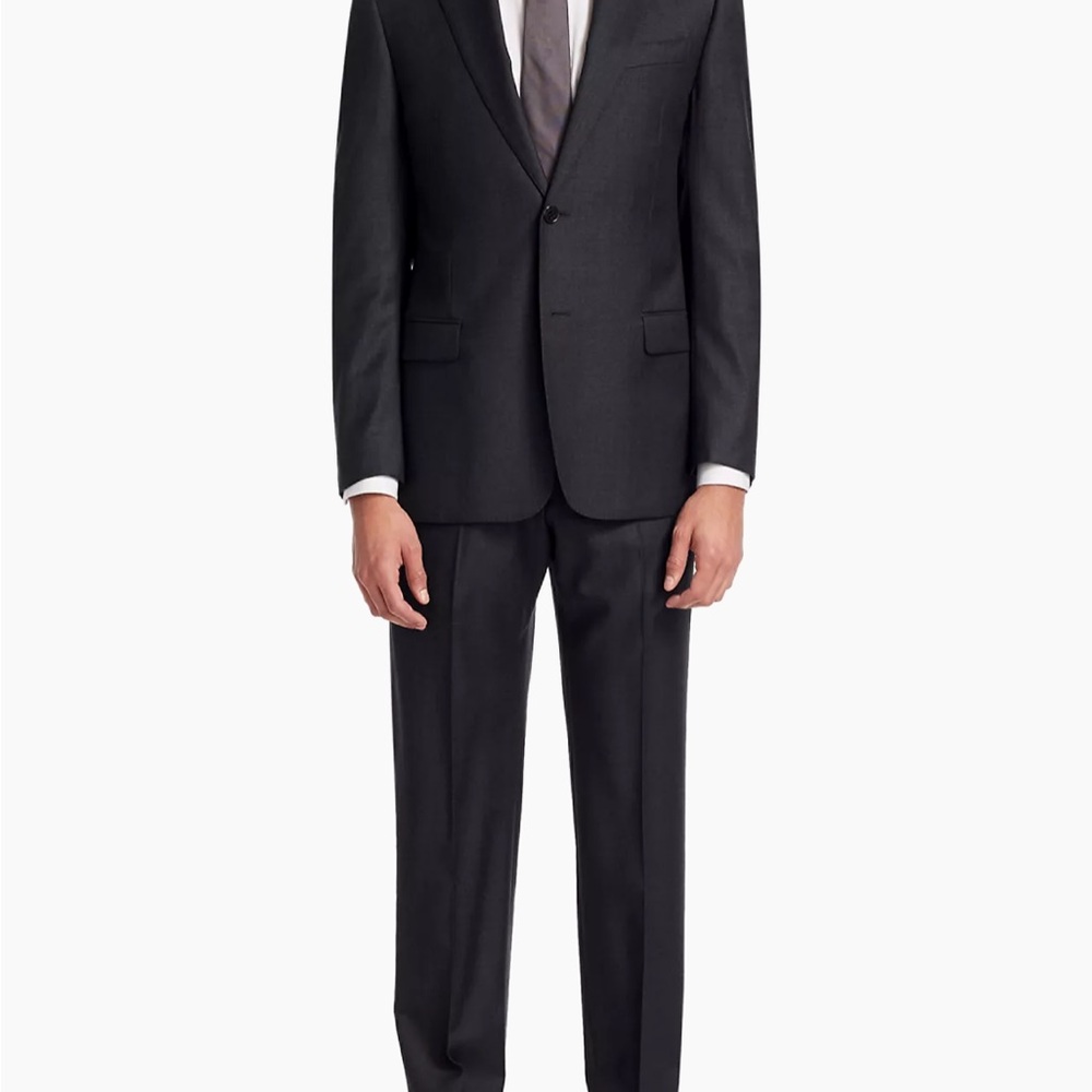 Armani Collection Men's Classic Black Suit